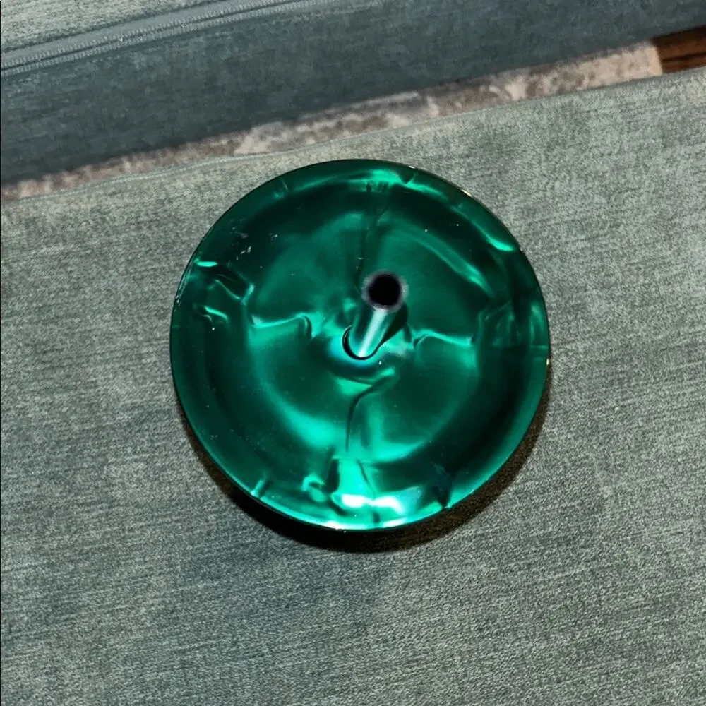 New Starbucks Emerald Green Tumbler with Black Straw